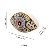 Modern Porcelain Evil Eye Table Statue Creative Luxury Wedding & Home Decor Gift Ceramic Design