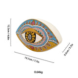 Modern Porcelain Evil Eye Table Statue Creative Luxury Wedding & Home Decor Gift Ceramic Design