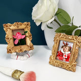 Ins Creative Christmas Tree Ornament Personalized Resin Sublimation Christmas Photo Frame Wall Hang Decoration