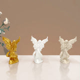 Cute Angel Girl Resin Decorations Creative Home and Travel Commemorative Gift for Christmas Art Theme