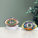 Modern Porcelain Art Deco Wedding Decoration Luxury Hotel Table Statue-Evil Eyes Creative New Style Gift