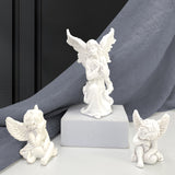 Cute Angel Girl Resin Decorations Creative Home and Travel Commemorative Gift for Christmas Art Theme