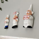 New Creative Chef Bread 3D Character Magnetic Resin Craft Sticker Home Decor. Accessory for Refrigerator Fridge Magnet