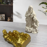 Mexican Figure Resin Craft Art Model Theme Home Decorative Statue for Porch Christmas Holiday Gift