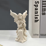 Cute Angel Girl Resin Decorations Creative Home and Travel Commemorative Gift for Christmas Art Theme