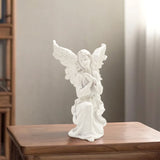 Cute Angel Girl Resin Decorations Creative Home and Travel Commemorative Gift for Christmas Art Theme
