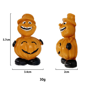 European INS Cute Cartoon 3D Pumpkin Magnetic Refrigerator Sticker Innovative Home Decorative Party Halloween Decor.
