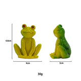 Micro Landscape Simulation Frog Decoration Landscaping Accessories Interior Resin Turtle Design Crafts Gardening Decor.