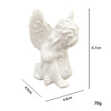SYL Creative Little Angel Resin Crafts Ornaments for Living Room Bedroom Coffee Table Garden Decor Accessories