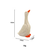 Micro Landscape Simulation Duck Decoration Landscaping Accessories Interior Resin Animal Design Crafts Gardening Decor.