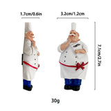 New Creative Chef Bread 3D Character Magnetic Resin Craft Sticker Home Decor. Accessory for Refrigerator Fridge Magnet