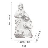 Mexican Figure Resin Craft Art Model Theme Home Decorative Statue for Porch Christmas Holiday Gift