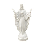 Virgin Mary Religious Resin Sculpture Art Crafts Home Christmas Decorations Gifts Store