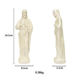 Big Mexico Jesus Statue Religious Resin Sculpture Art Crafts Home Christmas Decorations for Home