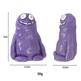 Creative Monster Resin Refrigerator Magnet Cartoon Creative Magnetic Sticker Fridge Magnet Home Decoration Magnet