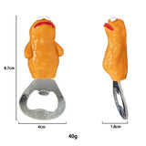 Funny Monster Resin Multifunctional Refrigerator Sticker Creative Opening Novelty Bottle Opener for Beer Wine Soda