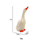 Micro Landscape Simulation Duck Decoration Landscaping Accessories Interior Resin Animal Design Crafts Gardening Decor.