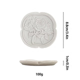 Creative Resin Plate Jewelry Display Tray Irregular Hair Necklace and Earrings Photo Props Ornaments for Christmas Gift