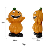 European INS Cute Cartoon 3D Pumpkin Magnetic Refrigerator Sticker Innovative Home Decorative Party Halloween Decor.