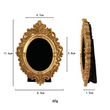 SYL Retro European Style Resin Photo Props Ins Photo Frame Earrings Background Photography Jewelry  Display