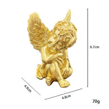 SYL Creative Little Angel Resin Crafts Ornaments for Living Room Bedroom Coffee Table Garden Decor Accessories