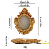 Creative Mini Photo Frame Christmas Tree Home Decor Pendant Square Hexagon Wall Hanging Ornament Personal Photos Decoration