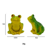 Micro Landscape Simulation Frog Decoration Landscaping Accessories Interior Resin Turtle Design Crafts Gardening Decor.