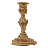 Antique Gold Candlestick Resin Candle Accessory Retro Decorative Candle Holders Creative Home Decor Gifts Candle Stand