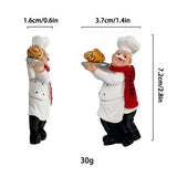 New Creative Chef Bread 3D Character Magnetic Resin Craft Sticker Home Decor. Accessory for Refrigerator Fridge Magnet