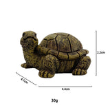 Micro Landscape Simulation Frog Decoration Landscaping Accessories Interior Resin Turtle Design Crafts Gardening Decor.
