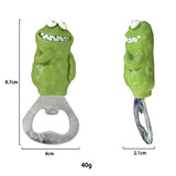 Funny Monster Resin Multifunctional Refrigerator Sticker Creative Opening Novelty Bottle Opener for Beer Wine Soda