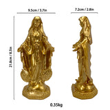 22CM Mexican Sculpture Resin Craft for Mother's Day Home & Hallway Decoration Christmas Ornament Gift