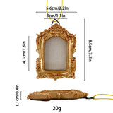 Creative Mini Photo Frame Christmas Tree Home Decor Pendant Square Hexagon Wall Hanging Ornament Personal Photos Decoration