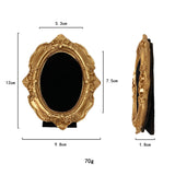 SYL Retro European Style Resin Photo Props Ins Photo Frame Earrings Background Photography Jewelry  Display