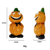 European INS Cute Cartoon 3D Pumpkin Magnetic Refrigerator Sticker Innovative Home Decorative Party Halloween Decor.