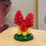 Micro Landscape Simulation Mushroom Decoration Landscaping Accessories Interior Resin Animal Design Crafts Gardening Decor.