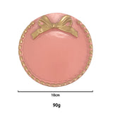 Ins Style Bowknot Design Resin Desktop Decoration Photo Ornaments Photo Accessories Various Shape Jewelry Tray
