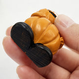 European INS Cute Cartoon 3D Pumpkin Magnetic Refrigerator Sticker Innovative Home Decorative Party Halloween Decor.