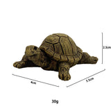 Micro Landscape Simulation Frog Decoration Landscaping Accessories Interior Resin Turtle Design Crafts Gardening Decor.