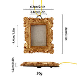 Creative Mini Photo Frame Christmas Tree Home Decor Pendant Square Hexagon Wall Hanging Ornament Personal Photos Decoration