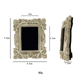 SYL Retro European Style Resin Photo Props Ins Photo Frame Earrings Background Photography Jewelry  Display