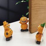 European INS Cute Cartoon 3D Pumpkin Magnetic Refrigerator Sticker Innovative Home Decorative Party Halloween Decor.