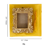 Ins Creative Christmas Tree Ornament Personalized Resin Sublimation Christmas Photo Frame Wall Hang Decoration
