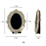 SYL Retro European Style Resin Photo Props Ins Photo Frame Earrings Background Photography Jewelry  Display