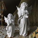 Creative Angle Girls Set Religious Resin Sculpture Art Crafts Home Decoration Items Exquisite Gift