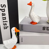 Micro Landscape Simulation Duck Decoration Landscaping Accessories Interior Resin Animal Design Crafts Gardening Decor.