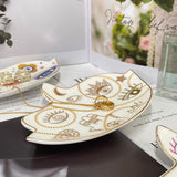Spiritual Accessories Positive Energy Protection Evil Eye Plate Luxury Trinket Display Table Decorations Jewelry Tray