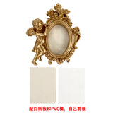 European Style Victoria Angel Resin Ornaments Cute Jewelry Photo Pendulum Props Ins Mini Photo Frame