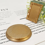 Ins Irregular Nordic Luxury Gold Candle Tray Earrings Jewelry Display Trinket Photo Props Ornaments Resin Ring Dish