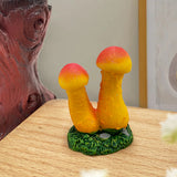 Micro Landscape Simulation Mushroom Decoration Landscaping Accessories Interior Resin Animal Design Crafts Gardening Decor.